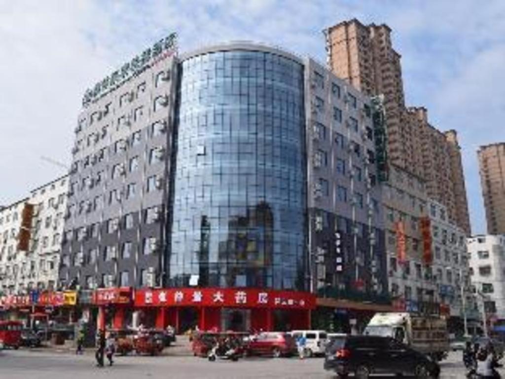 Greentree Inn Zhengzhou Xinzheng City Longhu Town Xiangyun Road Express Hotel Eksteriør bilde